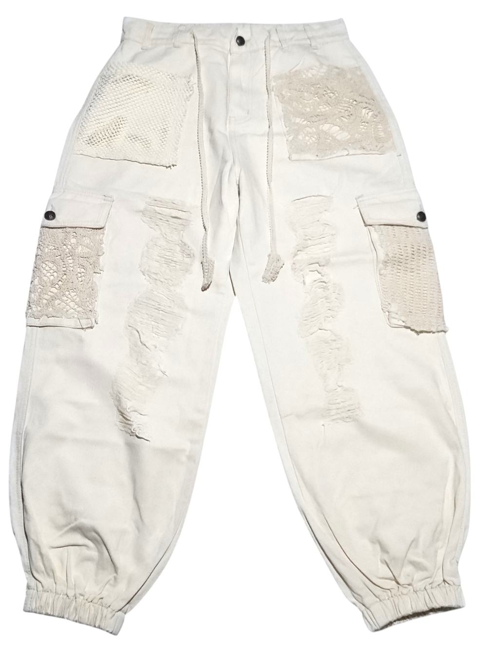 ◾NEW◾WOMEN'S (SIZE S) POL DISTRESSED CARGO JOGGERS